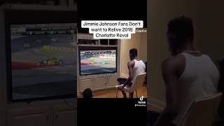 Jimmie Johnson Fans Don’t want To Relive 2018 Charlotte Roval nascarnascarplayoffs [upl. by Pontus103]