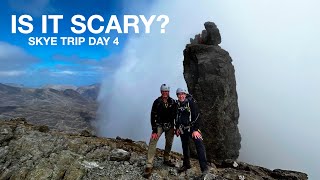 THE INACCESSIBLE PINNACLE  SKYE CUILLIN  My Munros 202 203 and 204 [upl. by Lacim]