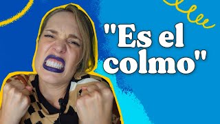 Expresa la molestia en español  Conectores en español  Español con María [upl. by Lirbaj651]