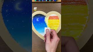 How to draw a heartbreaking scene 😢🖍️💔 tuto heartbreaking heart artroom [upl. by Urban]