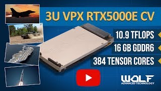 NVIDIA Turing™ 3U VPX RTX5000 Module for Military and Aerospace [upl. by Tekcirc]