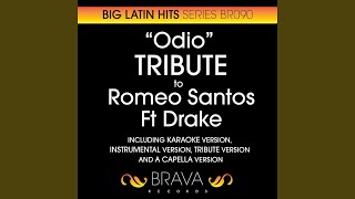 Odio In The Style Of Romeo Santos amp drake Instrumental Version [upl. by Atalaya524]