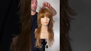 How to Cut a Shag on Wavy Hair 🧜‍♀️ ✂️ with the talented Gilad Goldstein [upl. by Rothschild]