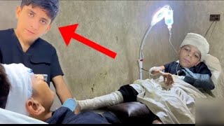 Injured Prank on my Friend🤕He Got Cry😭 [upl. by Anomer]