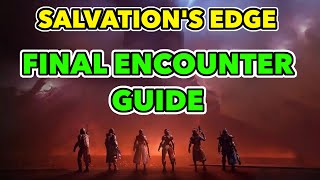 Salvations Edge final encounter guide Zenith [upl. by Hassin]