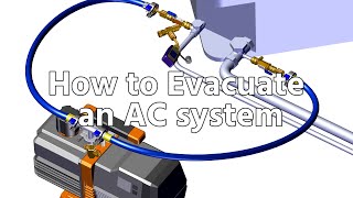 How to Evacuate an AC system Full Vacuum Procedure [upl. by Vince]