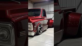 Custom Widebody Slammed Chevy C10 widebody c10 chevyc10 slammedtrucks baggedtrucks obschevy [upl. by Ilrebma]