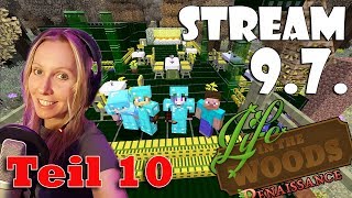 LIFE IN THE WOODS Minecraft  Stream vom 9717 Das China Restaurant 10 Facecam deutsch [upl. by Asek]