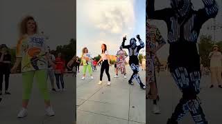 Watch quotTEACHING SHUFFLE ⭐️ GIRL DANCING TREND 😱🔥 NEON MODE quot funnyshortvideo on YouTube [upl. by Eelatsyrc]