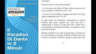 PARADISO CANTO XIV  RIASSUNTO E ANALISI LA DIVINA COMMEDIA [upl. by Eedak]