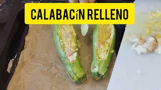 Calabacín relleno comidarapidadcomidaexquizita [upl. by Einattirb]