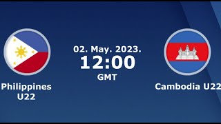 Philippines VS Cambodia  SEA GAMES 2023 [upl. by Marchall]