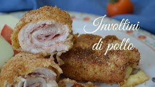 INVOLTINI DI POLLO AL FORNOricetta veloce e facile [upl. by Acinomed821]