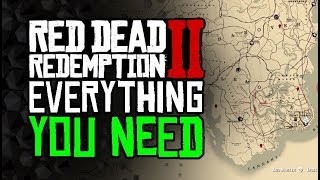 Everything You Need To Know About The ENTIRE Red Dead Redemption 2 Map  In 4 Minutes [upl. by Bible]