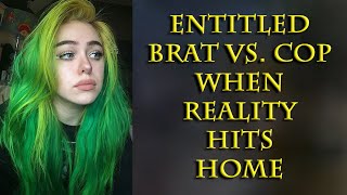 A woke young woman thinks she can virtue signal her way out of arrest Spoiler she cant [upl. by Swihart831]