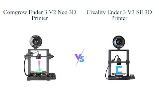 Creality Ender 3 V2 Neo vs Ender 3 V3 SE  3D Printer Comparison 🤖🖨️ [upl. by Aneerehs]