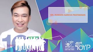 2018 JCI TOYP Honoree Ronivin Pagtakhan [upl. by Alexia798]