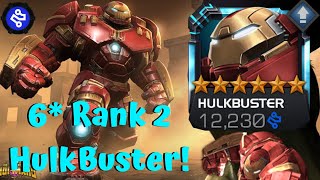 6 R2 HulkBuster Rank Up Variant2 Gameplay Buff  Marvel Contest of Champions [upl. by Crotty589]