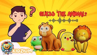 Can You Guess the Animal Sound  Kids Animal Sound Challenge  Children Quiz Kidz Scholium [upl. by Georgiana74]