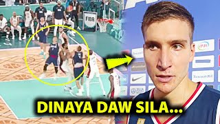 Dinaya daw ang Serbia para Manalo ang Team USA sa laban ayon kay Bogdan Bogdanovic [upl. by Winsor]