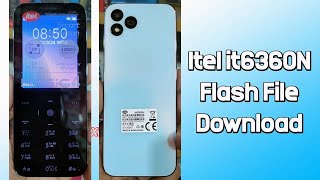 Download Itel it6360N Flash File MT6260 Firmware [upl. by Fabrianne]