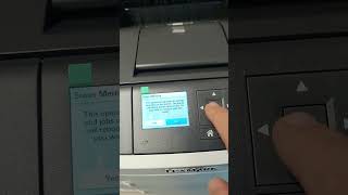 Lexmark MS 417dn factory reset restore factory defaults Fabrika ayarlarına alma [upl. by Sulokcin444]