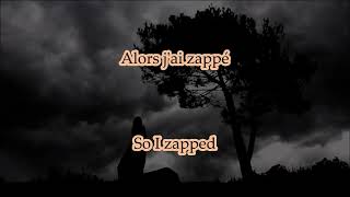 Lara Fabian  Jai Zappé I Zapped French lyrics  English translation [upl. by Lacey]