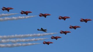 The Red Arrows at Duxford 5th October 2024 [upl. by Alika]