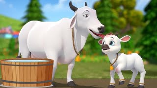 Gaiya Meri Aati Hai  गैया मेरी गैया  Hindi Rhymes collection for Children  Infobells [upl. by Allenotna]