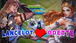 WHEN LANCELOT and ODETTE PLAY TOGETHER  Perfect Couple Combination [upl. by Ainegue]