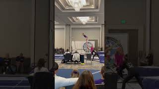 Carley Stalder level 9 Hilton Head meet 2023 bars9375 [upl. by Alba]