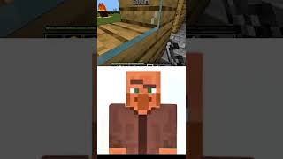 Minecraft villager ai voice herobrine summon minecraftshorts minecraft herobrine [upl. by Ecaj]