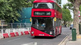 Londons Buses at Stamford Hill 1st August 2022 [upl. by Darlene]