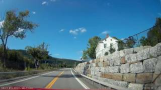 Driving into the Schoharie Valley from Blenhiem [upl. by Esyned80]