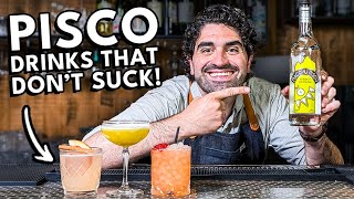 EASY Pisco Cocktails That Arent the Pisco Sour [upl. by Olaf]