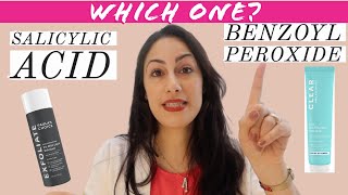 Best ingredient for ACNE Salicylic acid or Benzoyl peroxide [upl. by Edlun244]