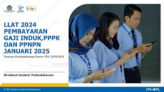 Gaji Induk PPPK dan PPNPN Januari 2025 I LLAT 2024 [upl. by Salita869]