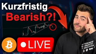 Bitcoin in Gefahr 25000 Short live [upl. by Ecilegna]