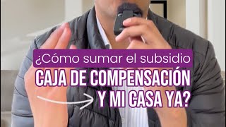 ¿Cómo aplicar a los dos subsidios de vivienda caja de compensación  Mi Casa Ya [upl. by Ophelie429]