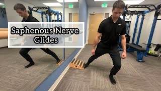 Saphenous Nerve Glides [upl. by Ot]