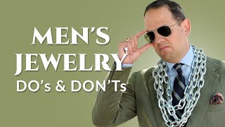 7 Dos and Donts for Mens Jewelry [upl. by Gnihc]