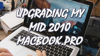 VLOG  Upgrading my mid 2010 Apple MacBook Pro amp Battery Needs Service Error [upl. by Redle786]