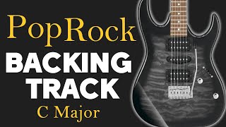 C Major Backing Track  Pop Rock  Easy Jam [upl. by Cariotta]