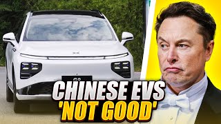 Elon Musk Says New Tariffs On Chinese EVs Are Not Good [upl. by Notsecnirp939]