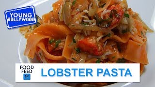 Miamis Fontainebleau Lobster Pasta [upl. by Atinob74]