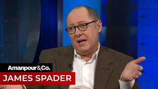 James Spader Breaks Down His Character on quotThe Blacklistquot  Amanpour and Company [upl. by Wynnie64]