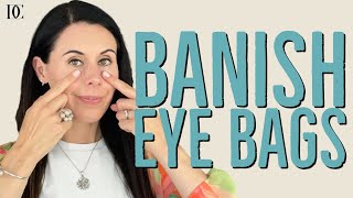 Stress Busting Face Yoga Banish Eye Bags In 4 Moves [upl. by Varrian]