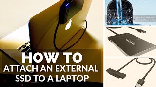 How to attach an external ssd to a laptop [upl. by Branham]