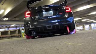 2020 WRX STI Tomei single exit exhaust and Boomba BPV [upl. by Clo]