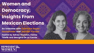 Women and Democracy Insights From Mexican Elections  International Election Series Episode 1 [upl. by Muslim865]